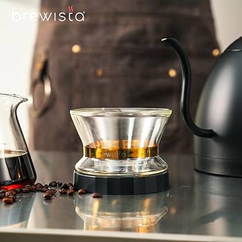 brewista ドリッパー いい感じ。Brewistaから新たに登場の ダブルウォール グラス